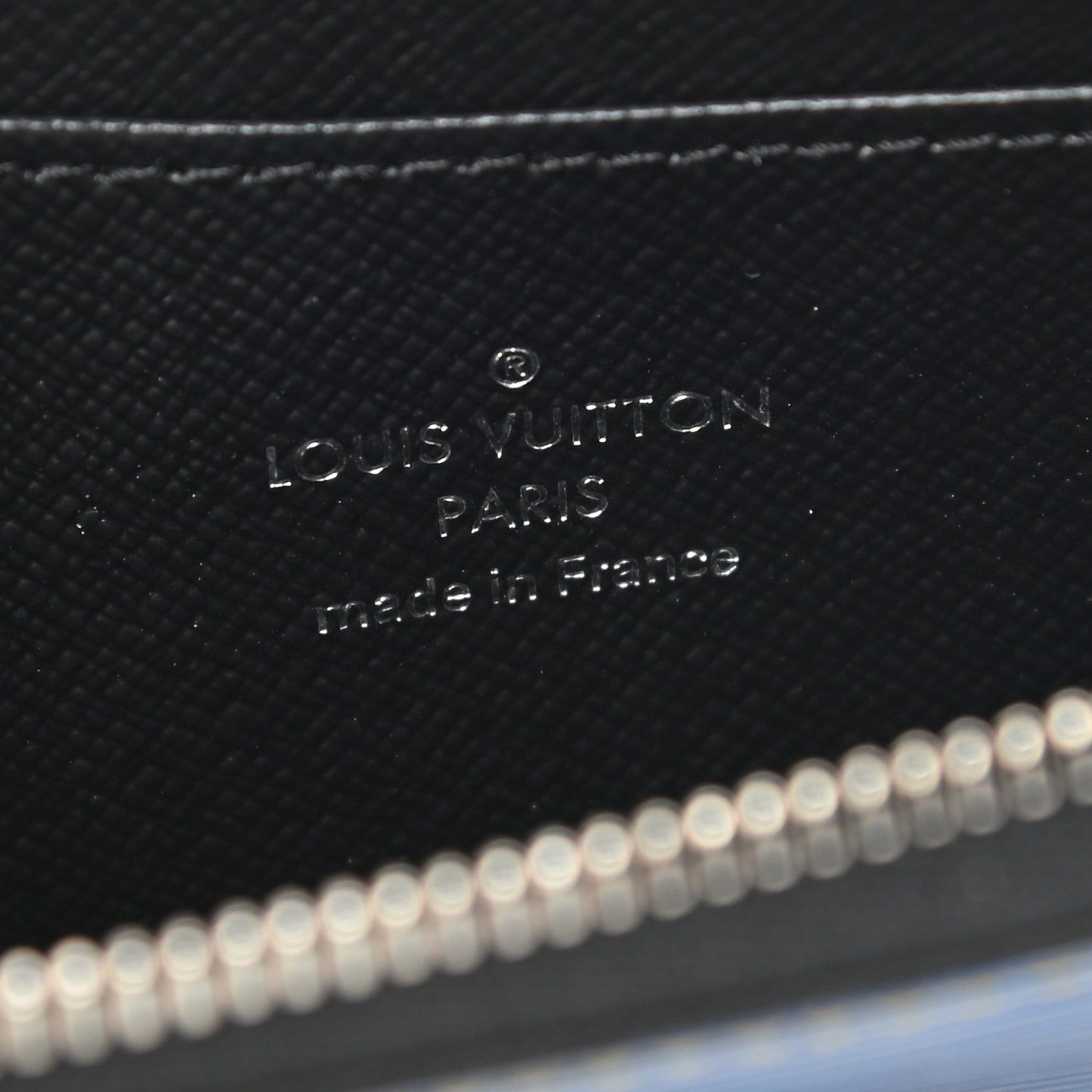 Epi Zippy Coin Purse Denim Light