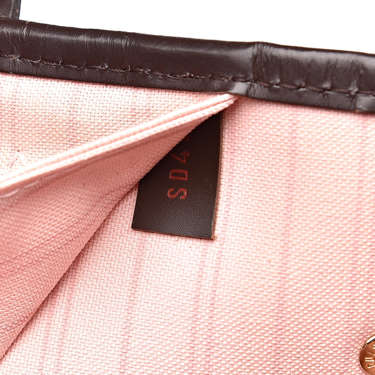 Louis Vuitton Damier Ebene Neo Neverfull MM Rose Ballerine 8 of 19