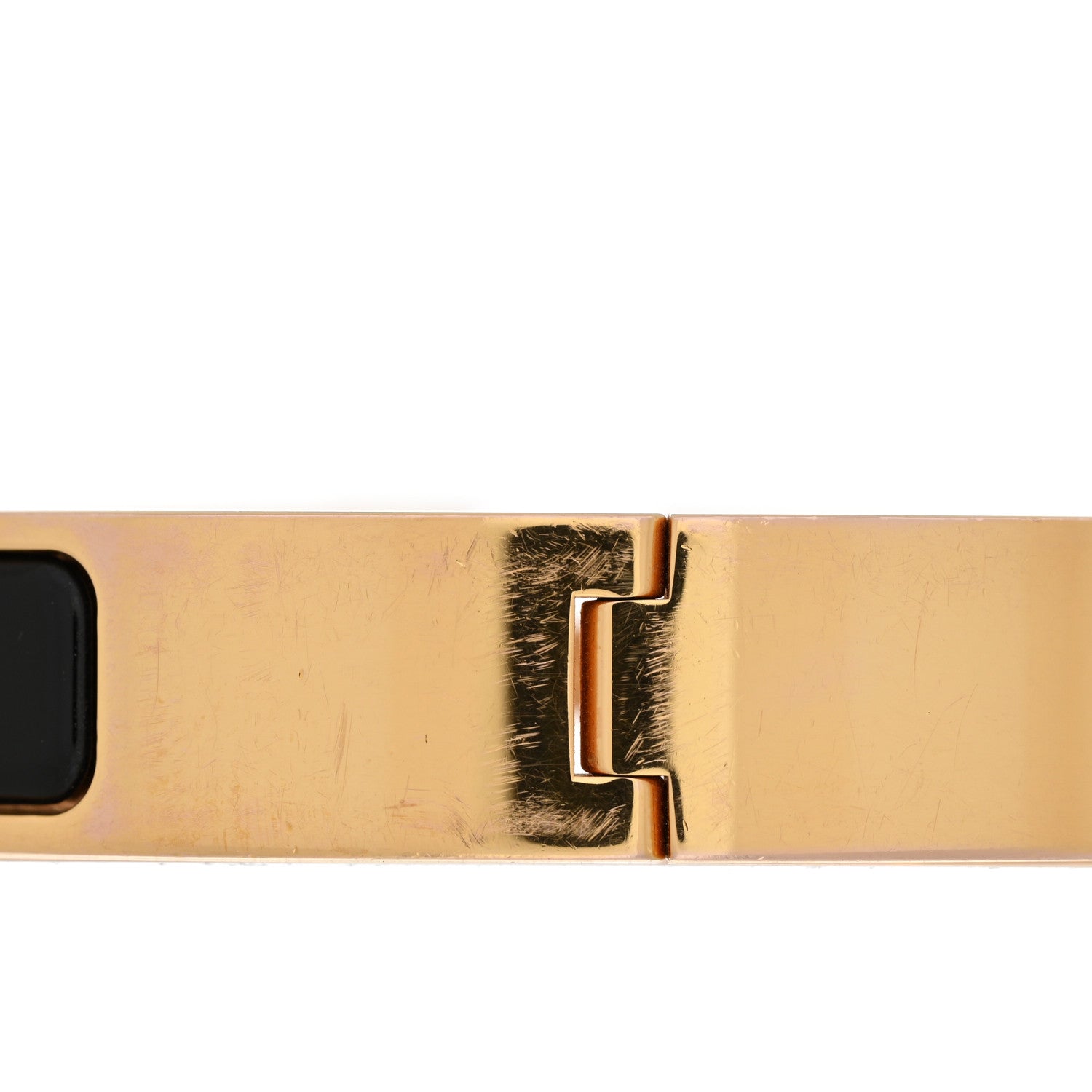 Hermes Enamel Narrow Clic Clac H Bracelet PM Black 5 of 8