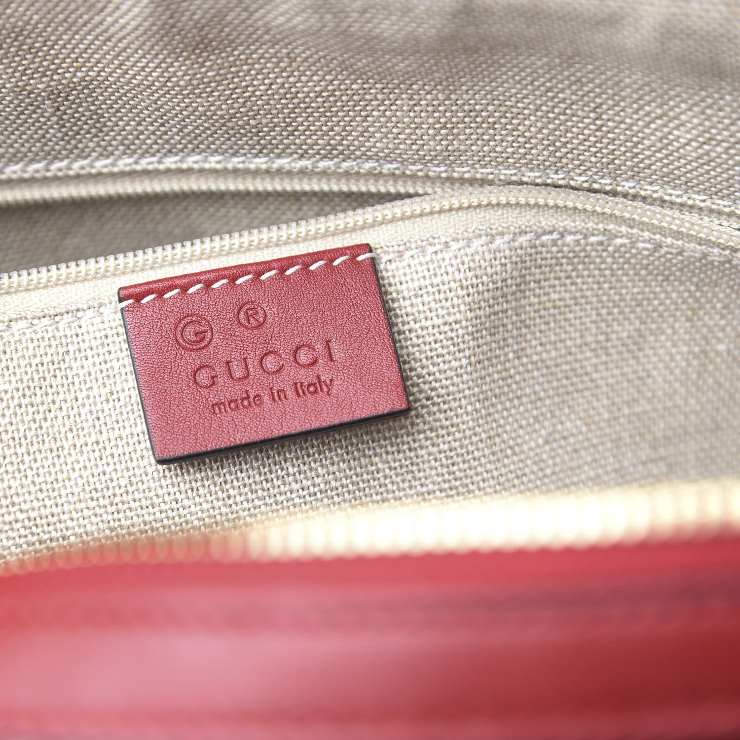 Gucci Microguccissima Medium Dome Bag Red 5 of 10