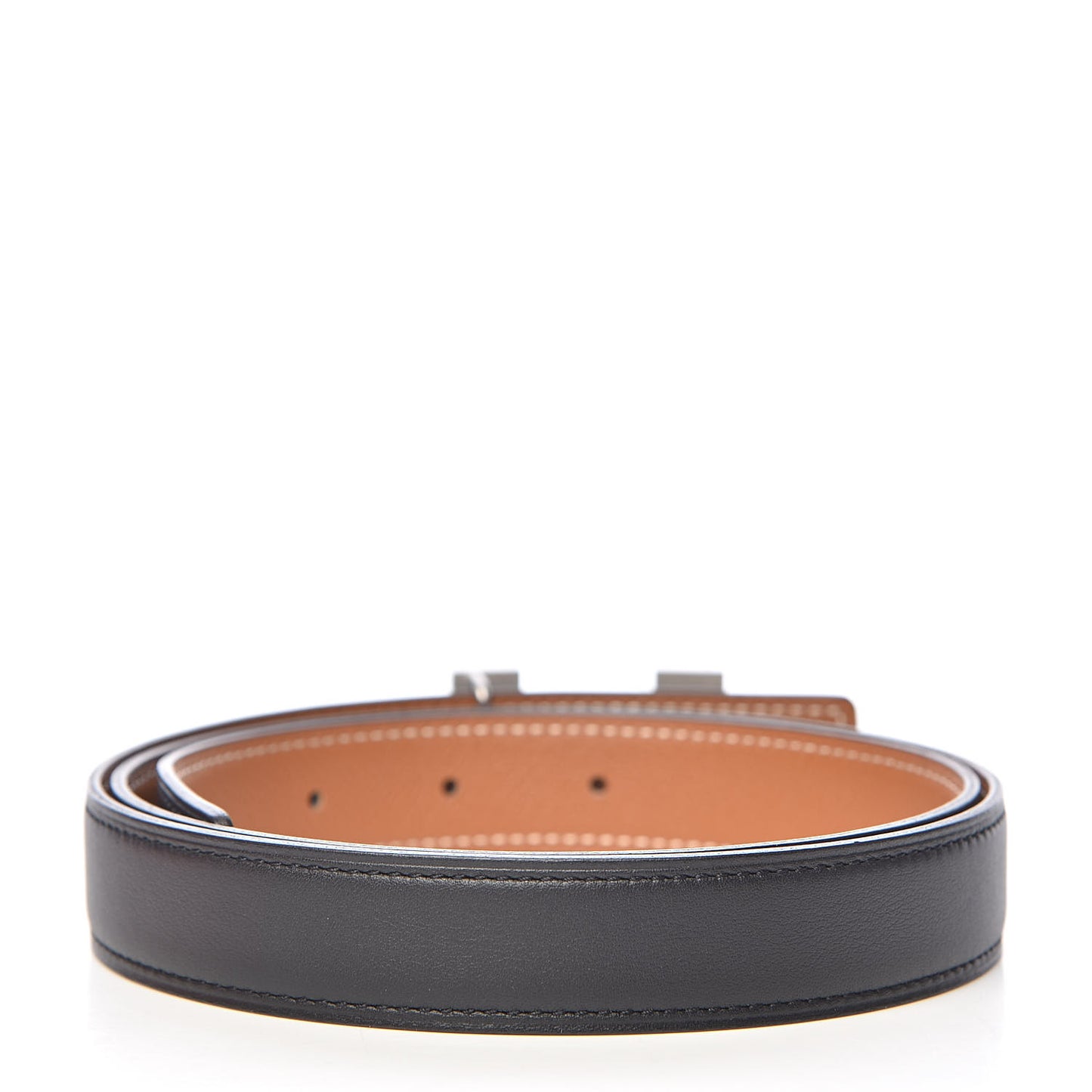 Swift Epsom 24mm Constance H Belt 85 Black Gold