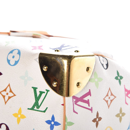 Louis Vuitton Monogram Multicolor Speedy 30 White 13 of 16