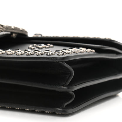Gucci Calfskin Studded Small Dionysus Shoulder Bag Black 10 of 16