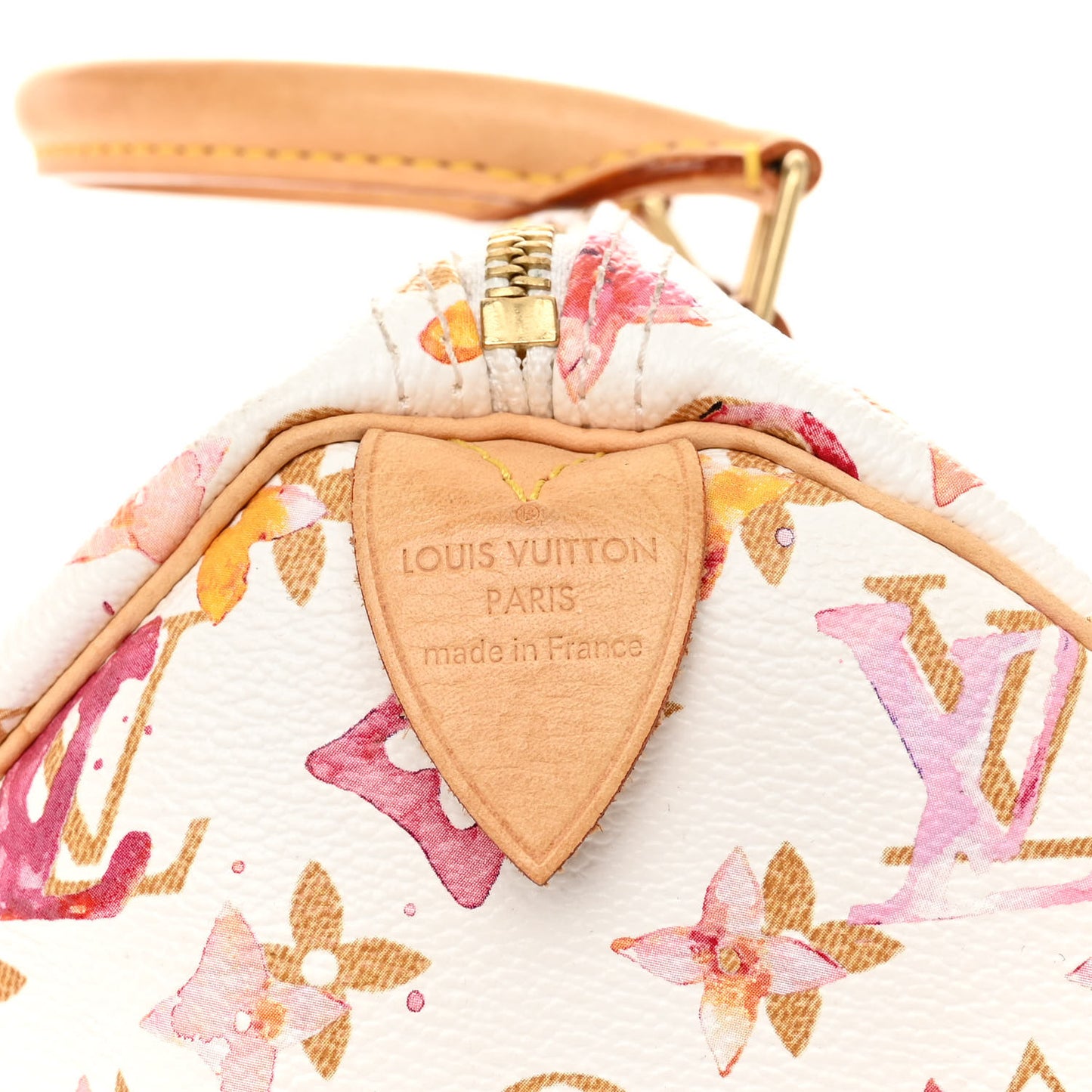 LOUIS VUITTON Watercolor Aquarelle Speedy 30 White