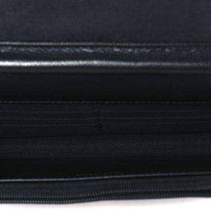 Chanel Caviar Timeless CC Wallet on Chain WOC Black 5 of 12