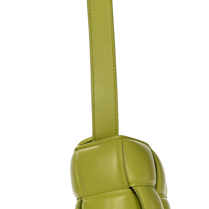 Bottega Veneta Nappa Maxi Intreccio Padded Cassette Crossbody Bag Seagrass 20 of 21
