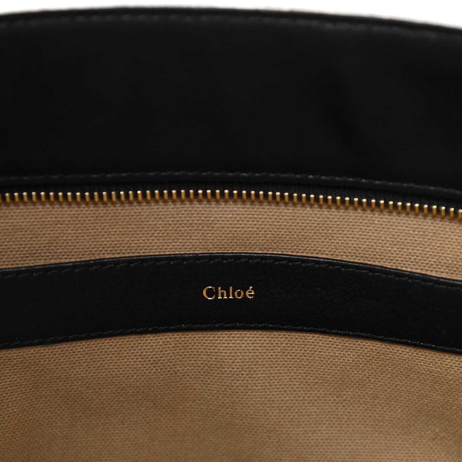 Chloe Calfskin Studded Isa Tote Black 5 of 8