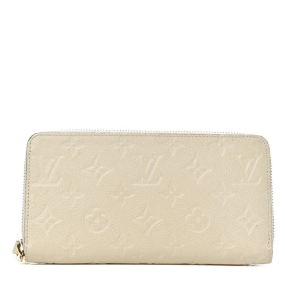Louis Vuitton Empreinte Zippy Wallet Neige 1 of 13