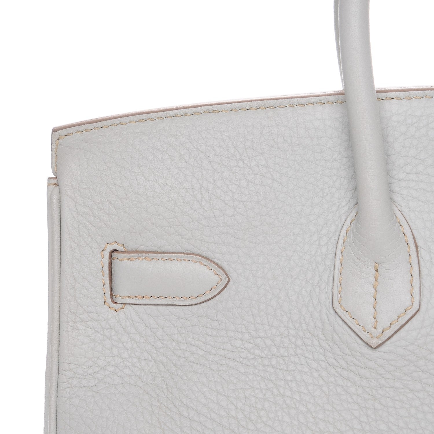 Hermes Taurillon Clemence Birkin 35 Gris Perle 22 of 25