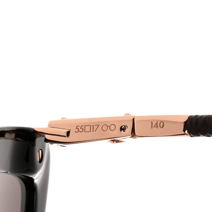 Louis Vuitton Monogram Acetate Charlotte Sunglasses Z0781E Black 6 of 9