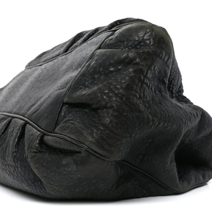 Fendi Crinkled Lambskin Mia Tote Black 10 of 10