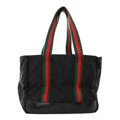 Gucci Monogram Web Dog Carrier Black 1 of 11