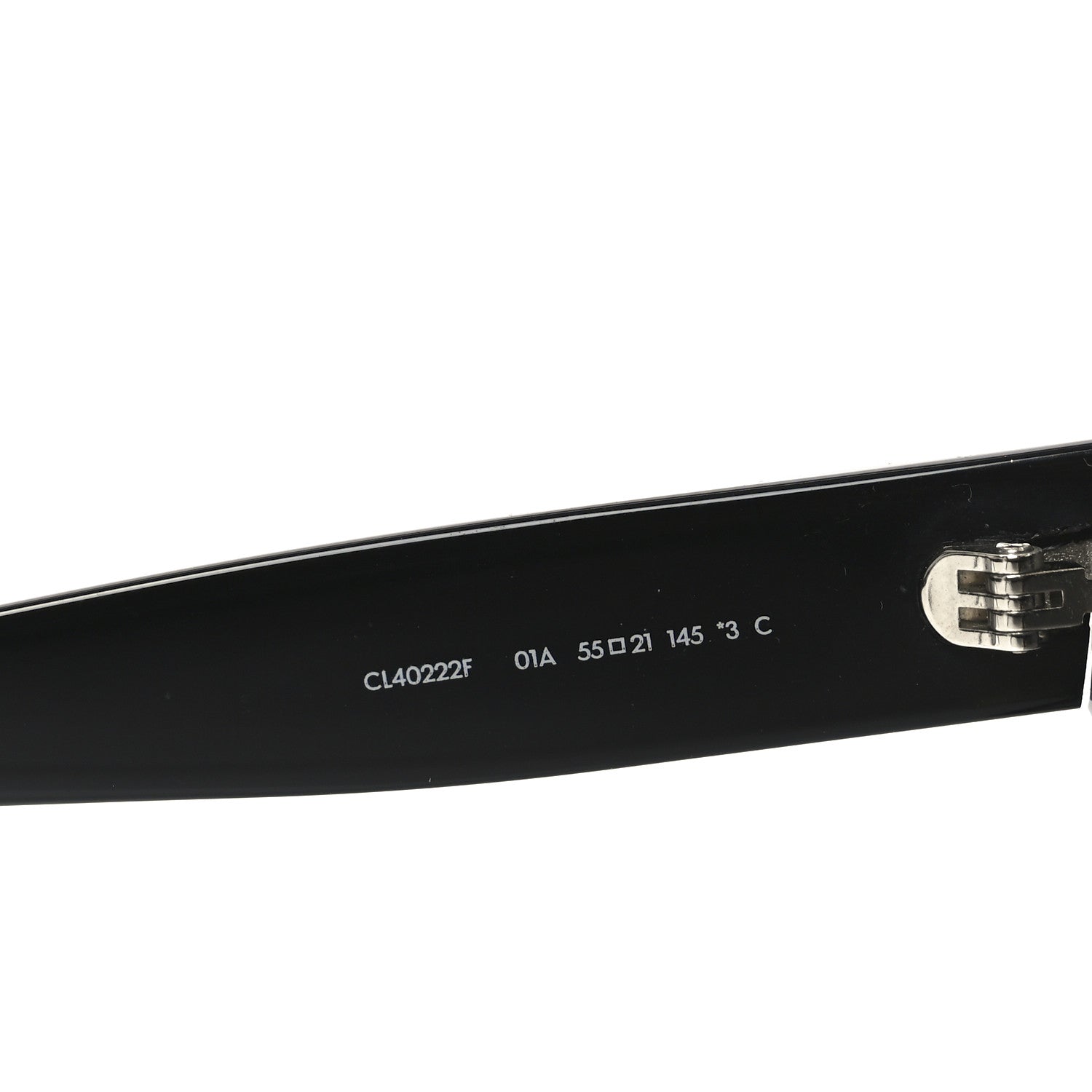 Celine Acetate Triomphe Sunglasses CL40222F Black 7 of 8
