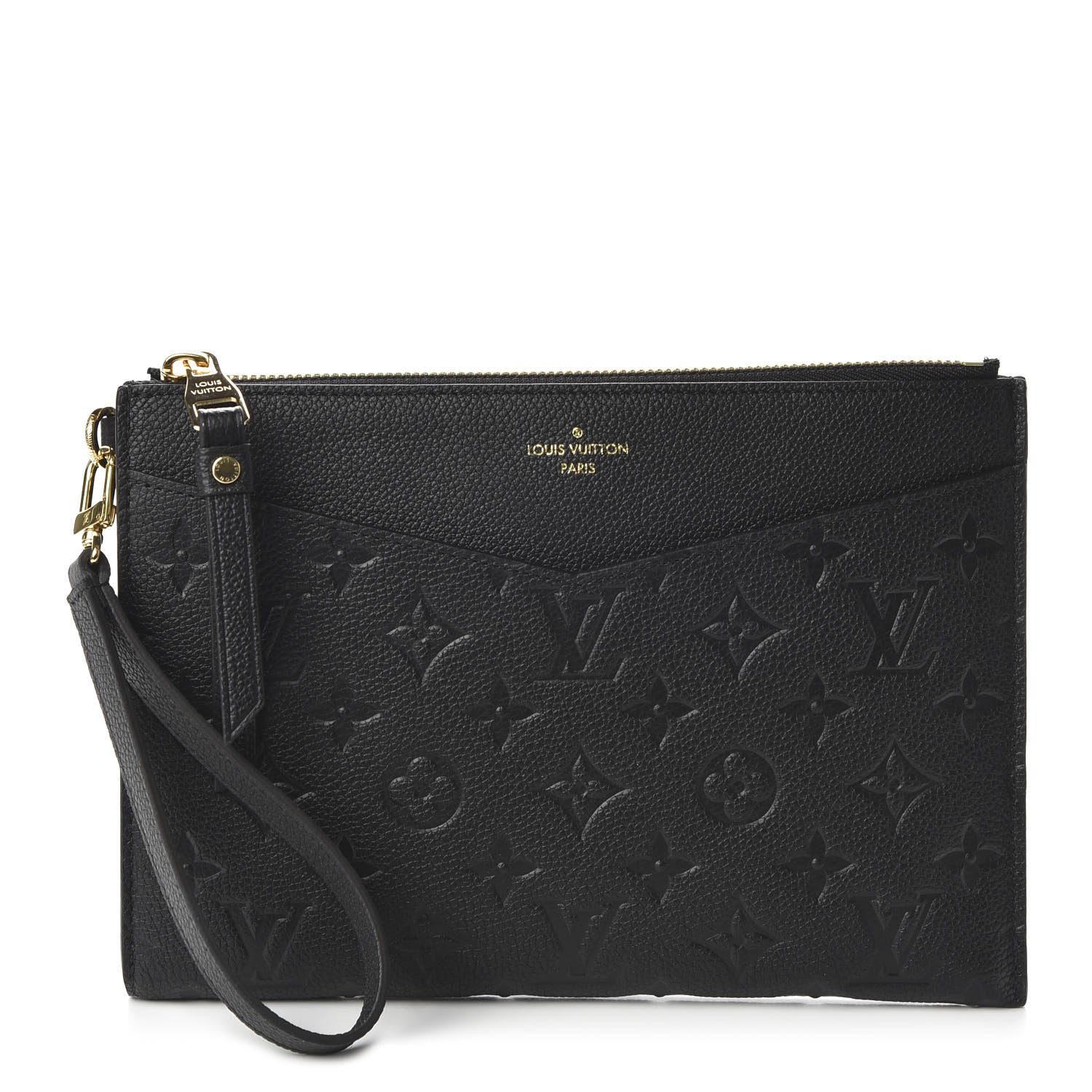 Louis Vuitton Empreinte Pochette Melanie MM Black 1 of 9