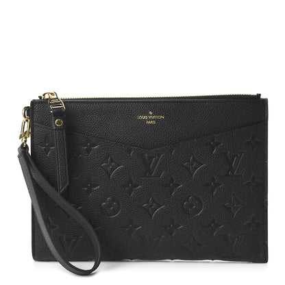 Louis Vuitton Empreinte Pochette Melanie MM Black 1 of 9