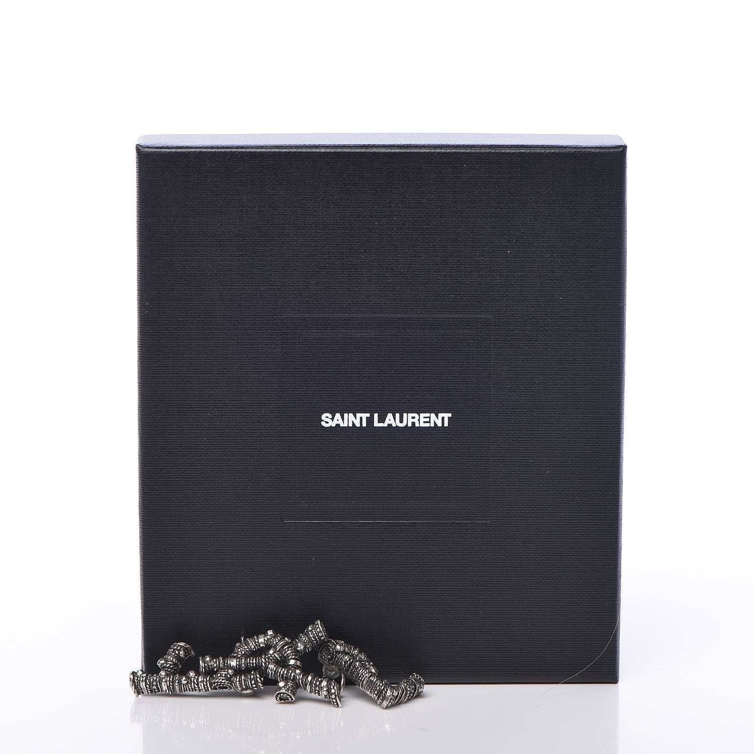 Saint Laurent Berber Metal Deconstructed Opyum Clip On Earrings 5 of 5
