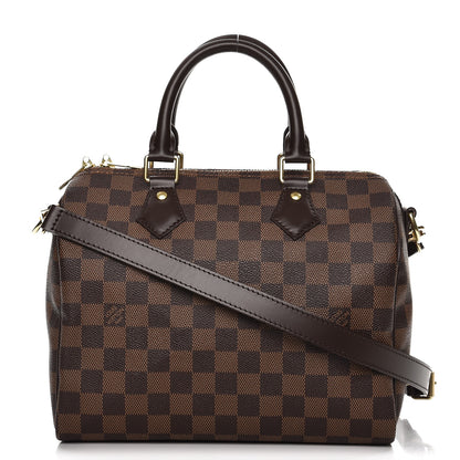 Louis Vuitton Damier Ebene Speedy Bandouliere 25 1 of 9