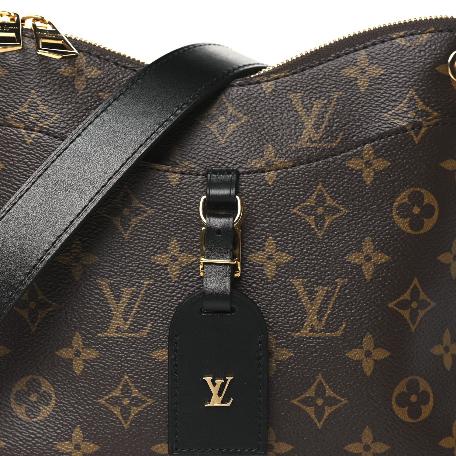 Louis Vuitton Monogram Odeon PM Black 7 of 10