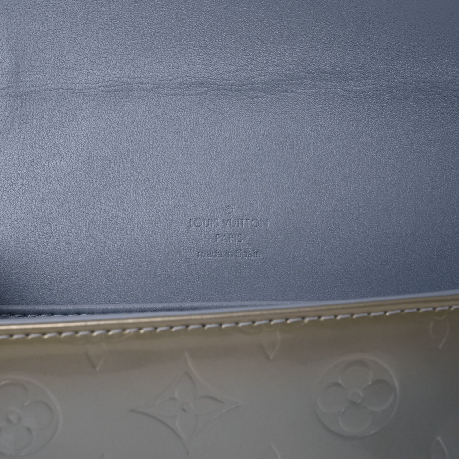 Louis Vuitton Vernis Thompson Street Blue 6 of 13