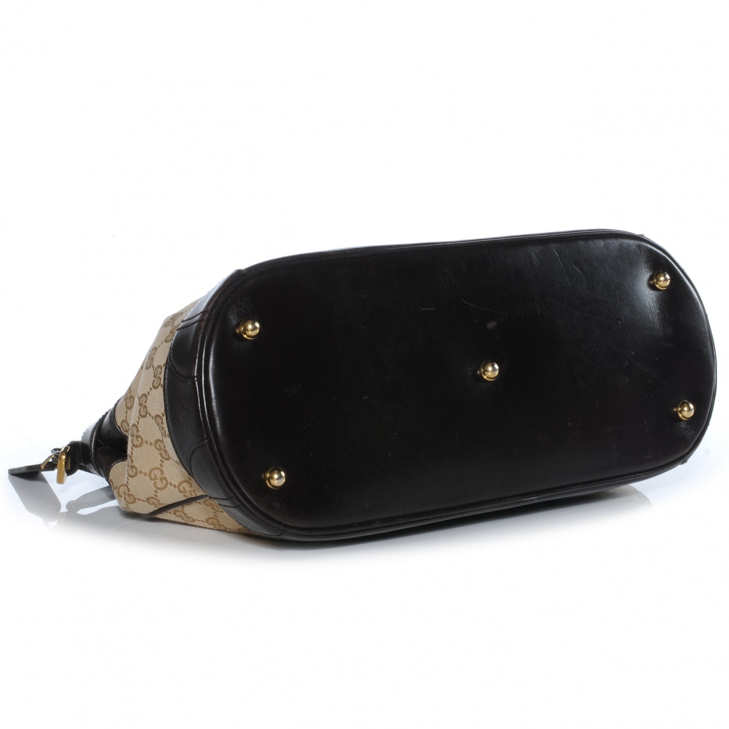 Gucci Monogram Crocodile Web Secret Top Handle Satchel 41024