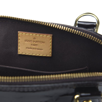 Louis Vuitton Vernis Alma BB Amarante 6 of 9