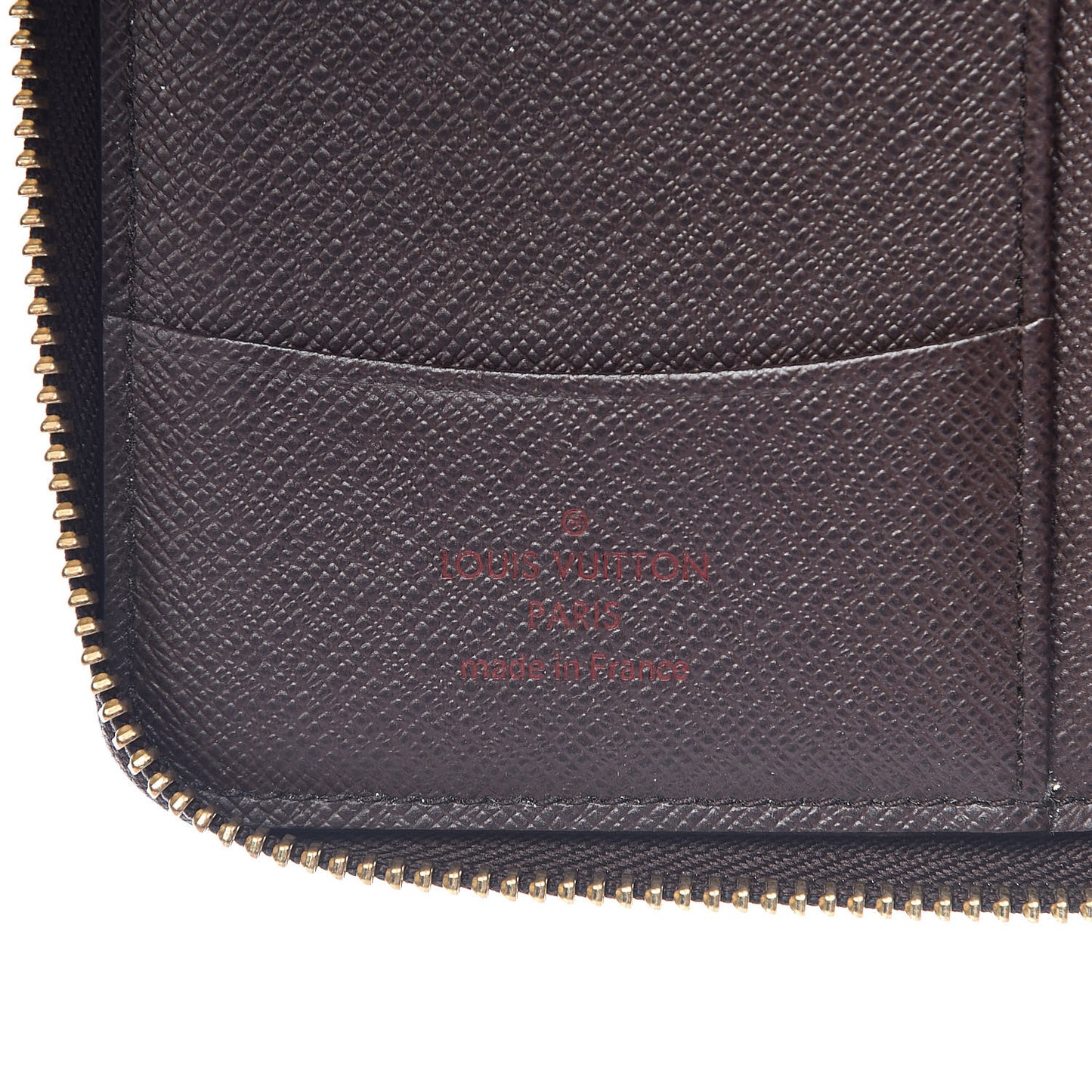 Damier Ebene Compact Zippy Wallet