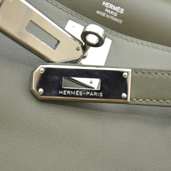 Hermes Swift Jypsiere 28 Vert Olive 9 of 10