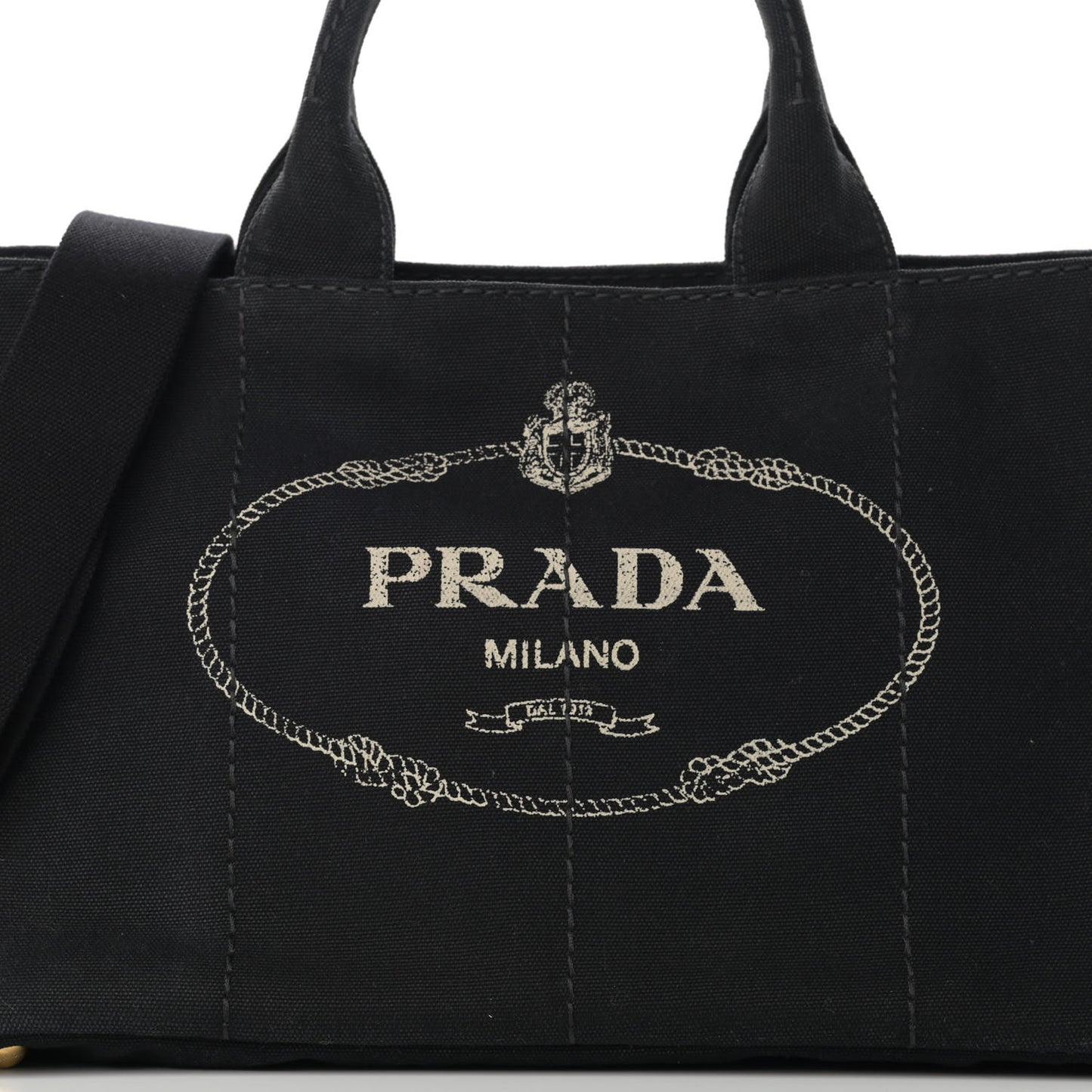 Canapa Logo Tote Black
