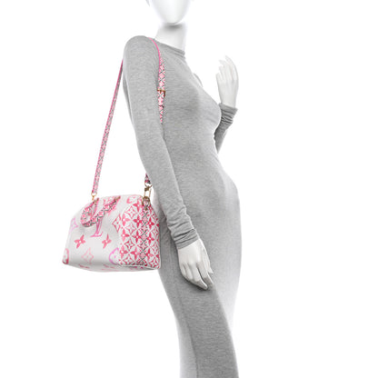 Louis Vuitton Monogram Giant By The Pool 2.0 Speedy Bandouliere 25 Rose 2 of 13