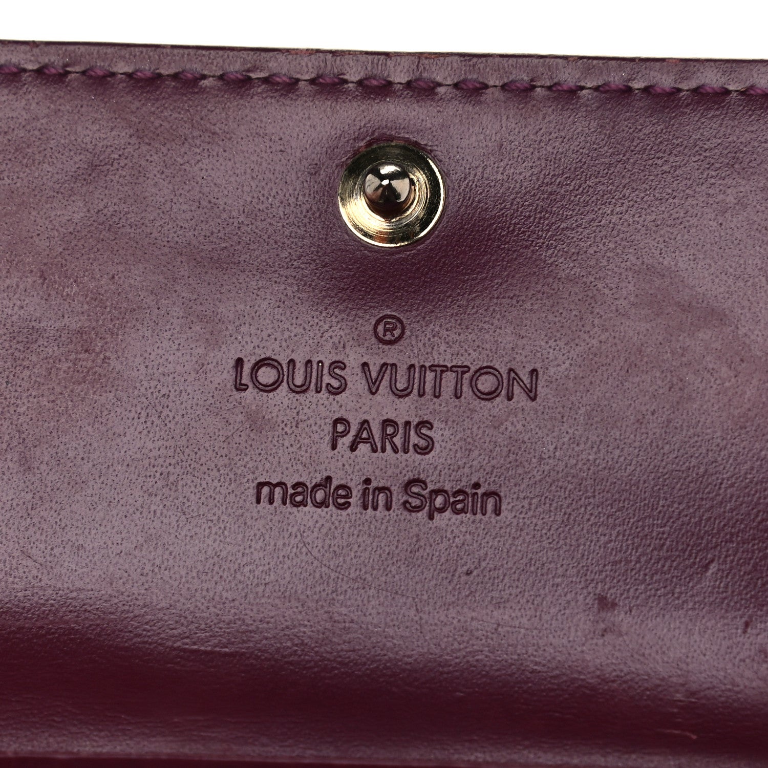Louis Vuitton Vernis Multicles 4 Key Holder Amarante 6 of 16