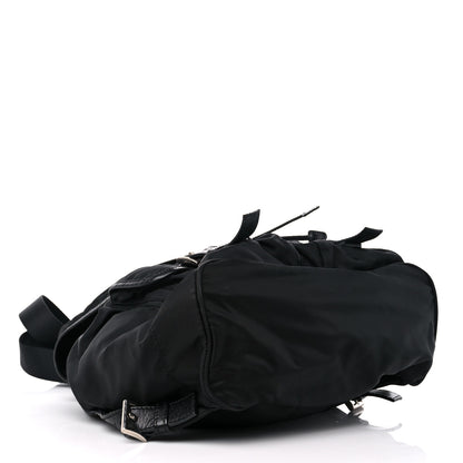 Prada Nylon Vela Medium Backpack Black 4 of 13