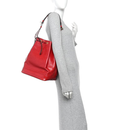Louis Vuitton Epi Noe Castillan Red 2 of 10