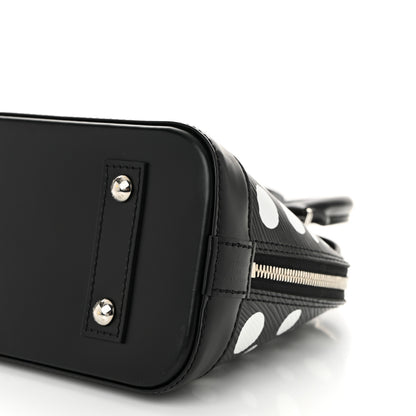 Louis Vuitton X YK Epi Alma BB Black White 9 of 9