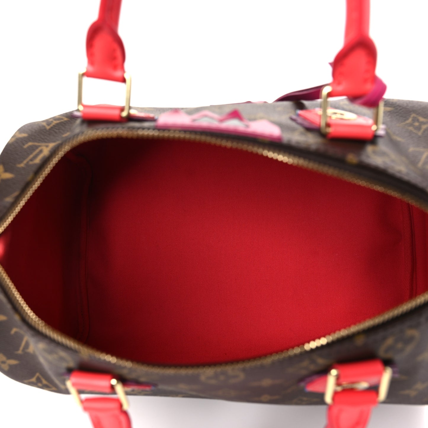 Monogram Totem Speedy 30 Flamingo