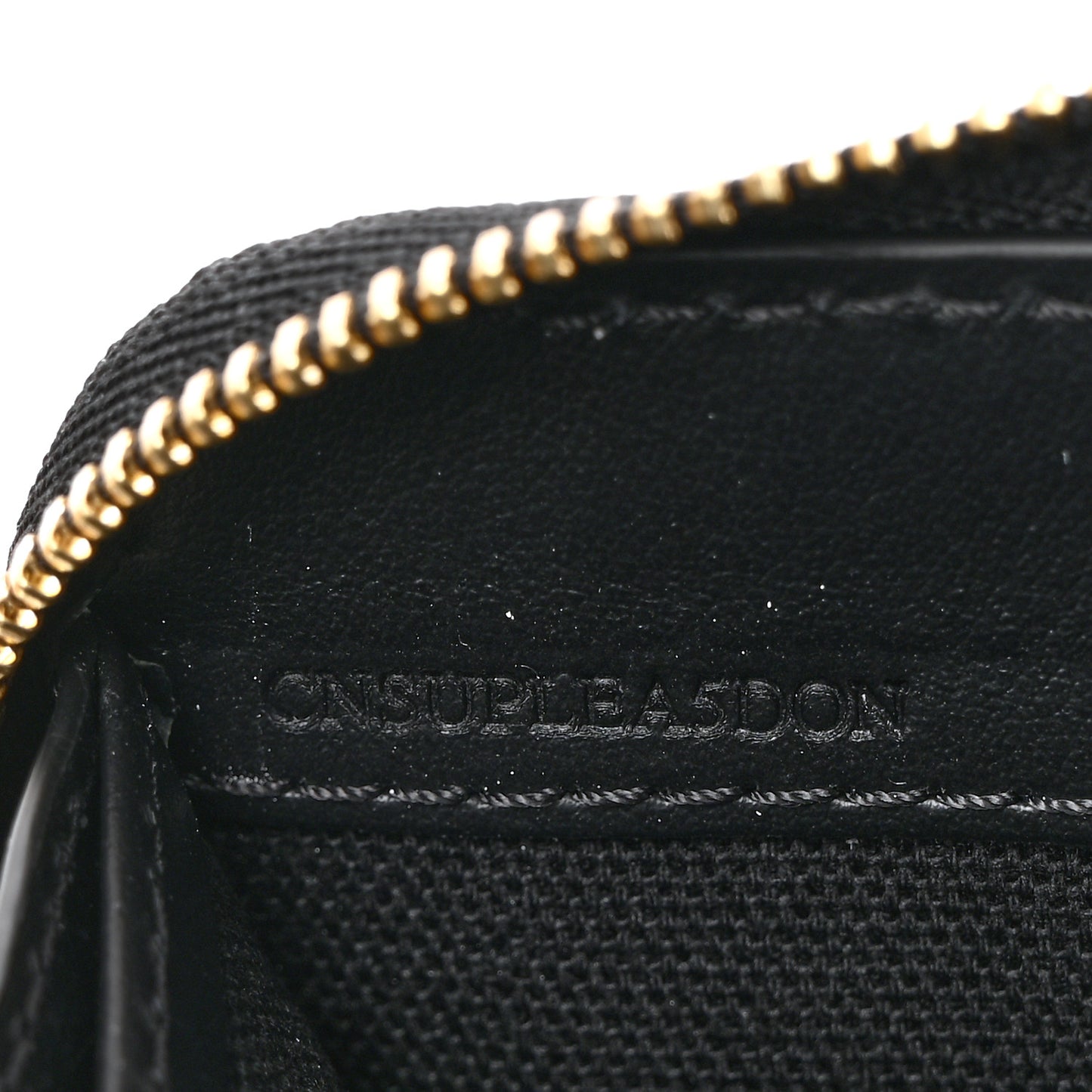 Haymarket Check Large Ziggy Zip Around Wallet Black