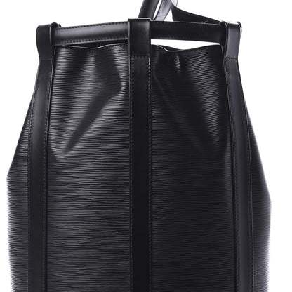 Louis Vuitton Epi Randonnee PM Black 7 of 12