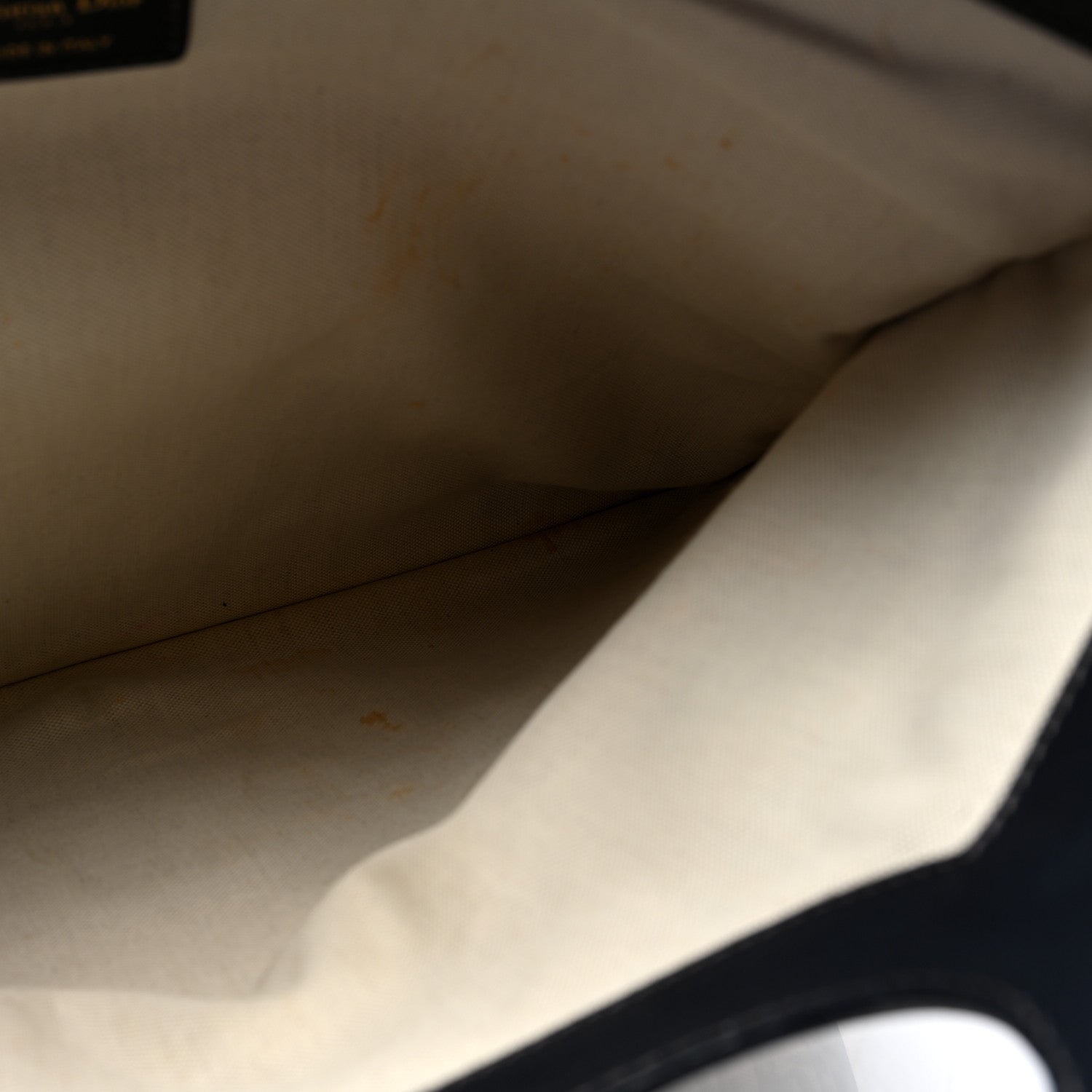 Christian Dior Oblique Fold Over Clutch Blue 10 of 10