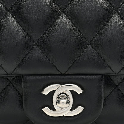 Chanel Calfskin Quilted CC Uniform Flap Belt Bag Black 8 of 10