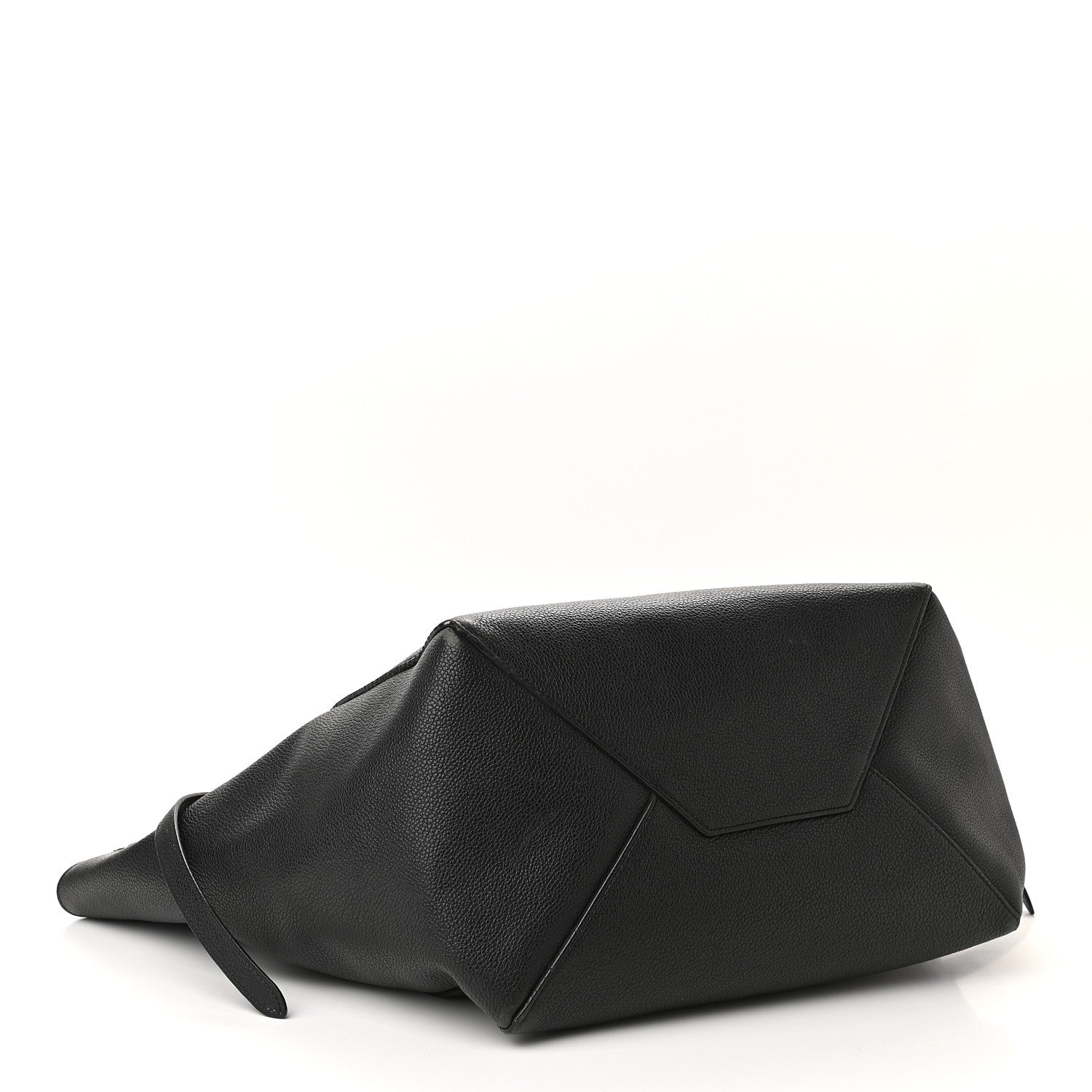 Celine Soft Grained Calfskin Medium Cabas Phantom Black 3 of 11