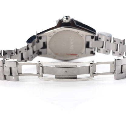 Chanel Titanium Ceramic Diamond Bezel 33mm J12 Quartz Watch 5 of 6