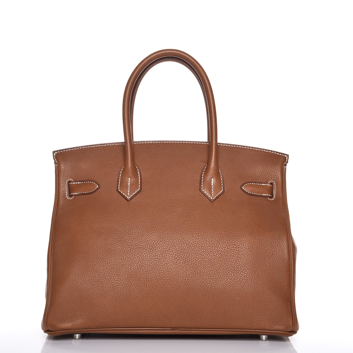 Natural Barenia Faubourg Birkin 30 Fauve