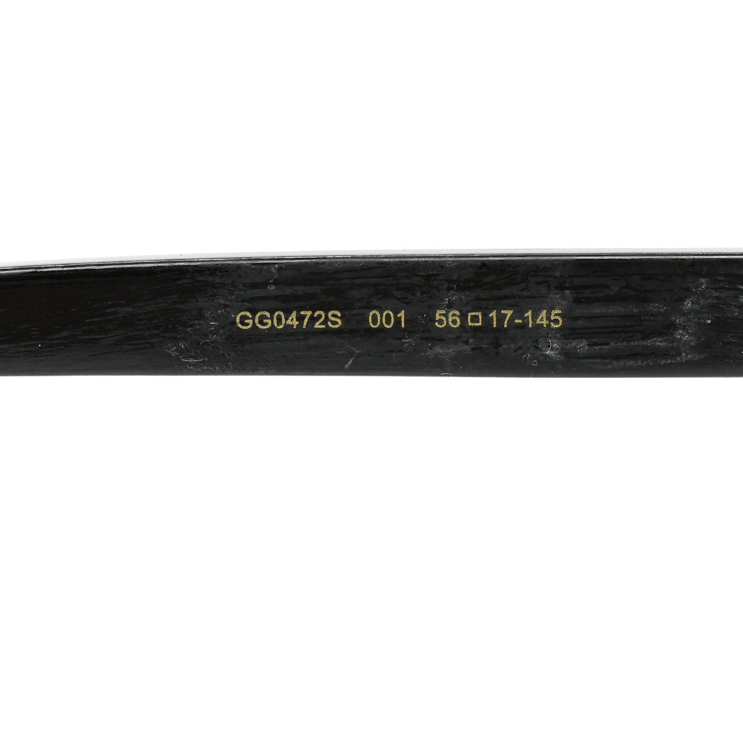 Acetate GG0472SA Sunglasses Black