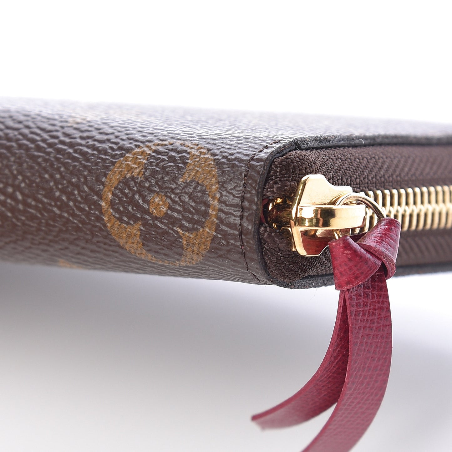Monogram Clemence Wallet Fuchsia