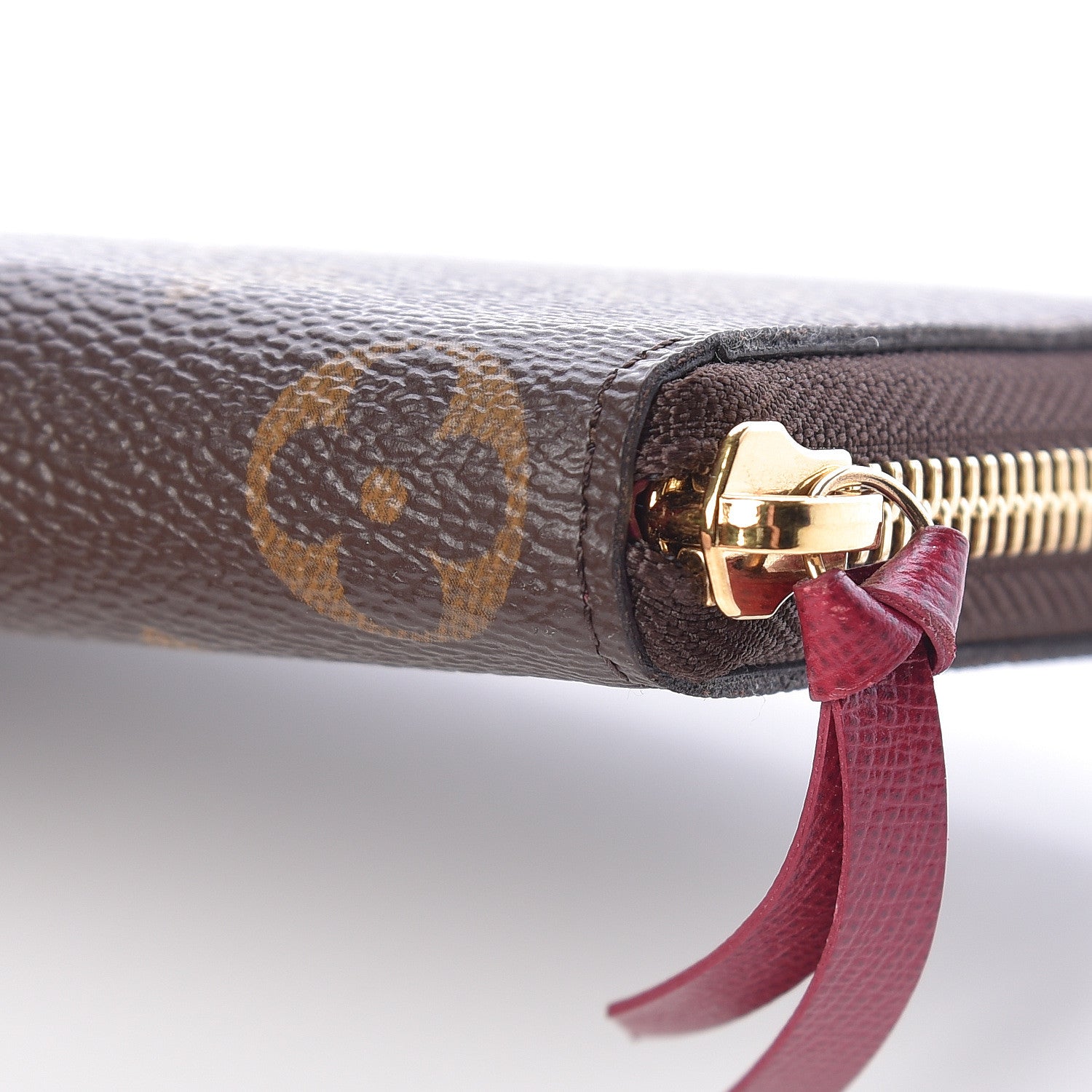 Louis Vuitton Monogram Clemence Wallet Fuchsia 9 of 9