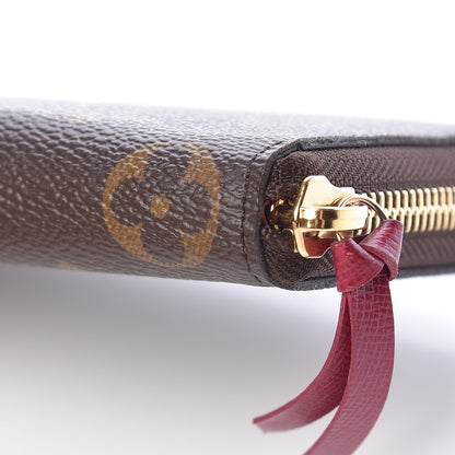 Louis Vuitton Monogram Clemence Wallet Fuchsia 9 of 9