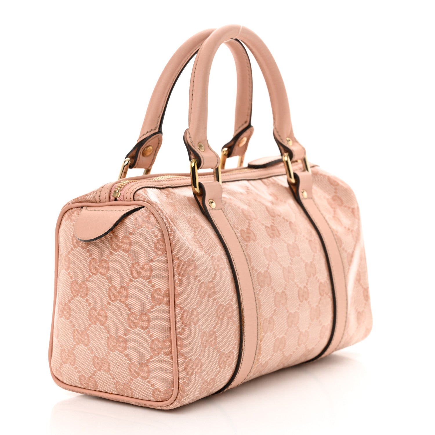 Gucci Crystal Monogram Small Joy Boston Blush 3 of 13