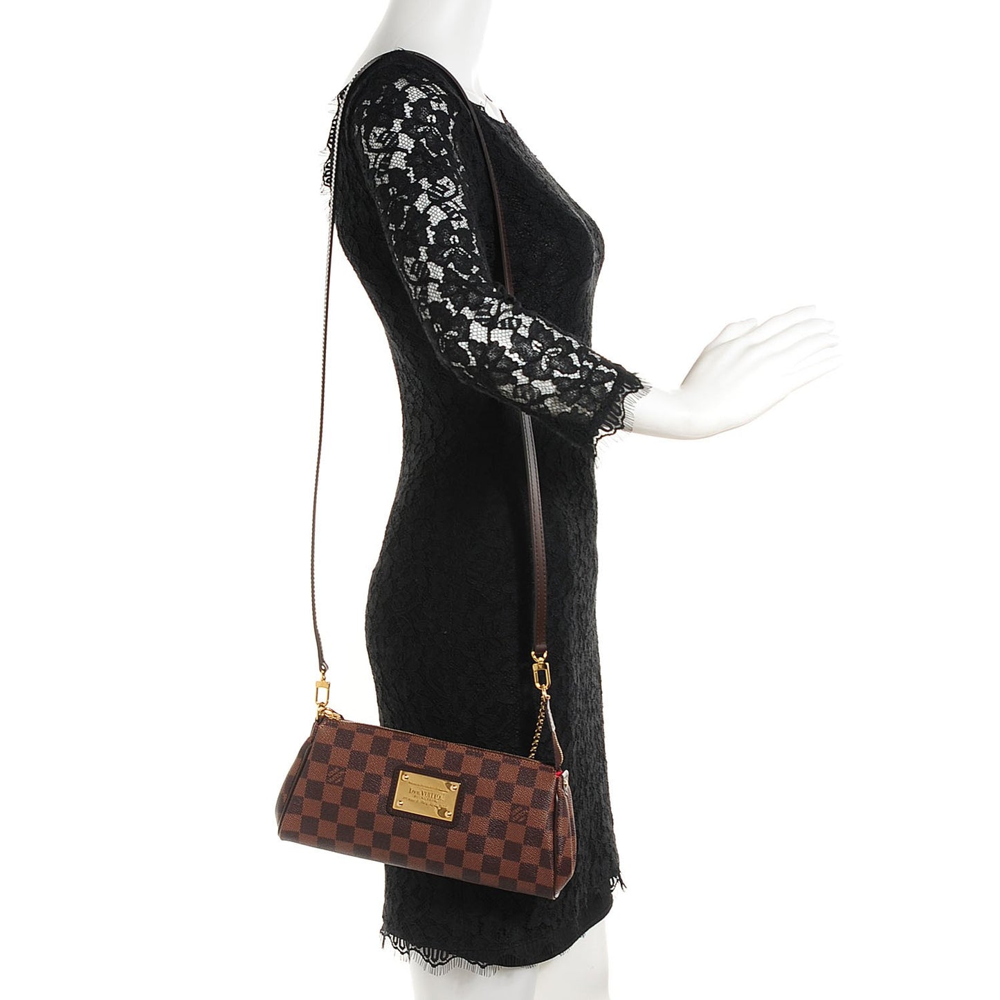 Damier Ebene Eva Clutch