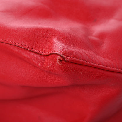 Celine Lambskin Horizontal Cabas Magenta 10 of 12
