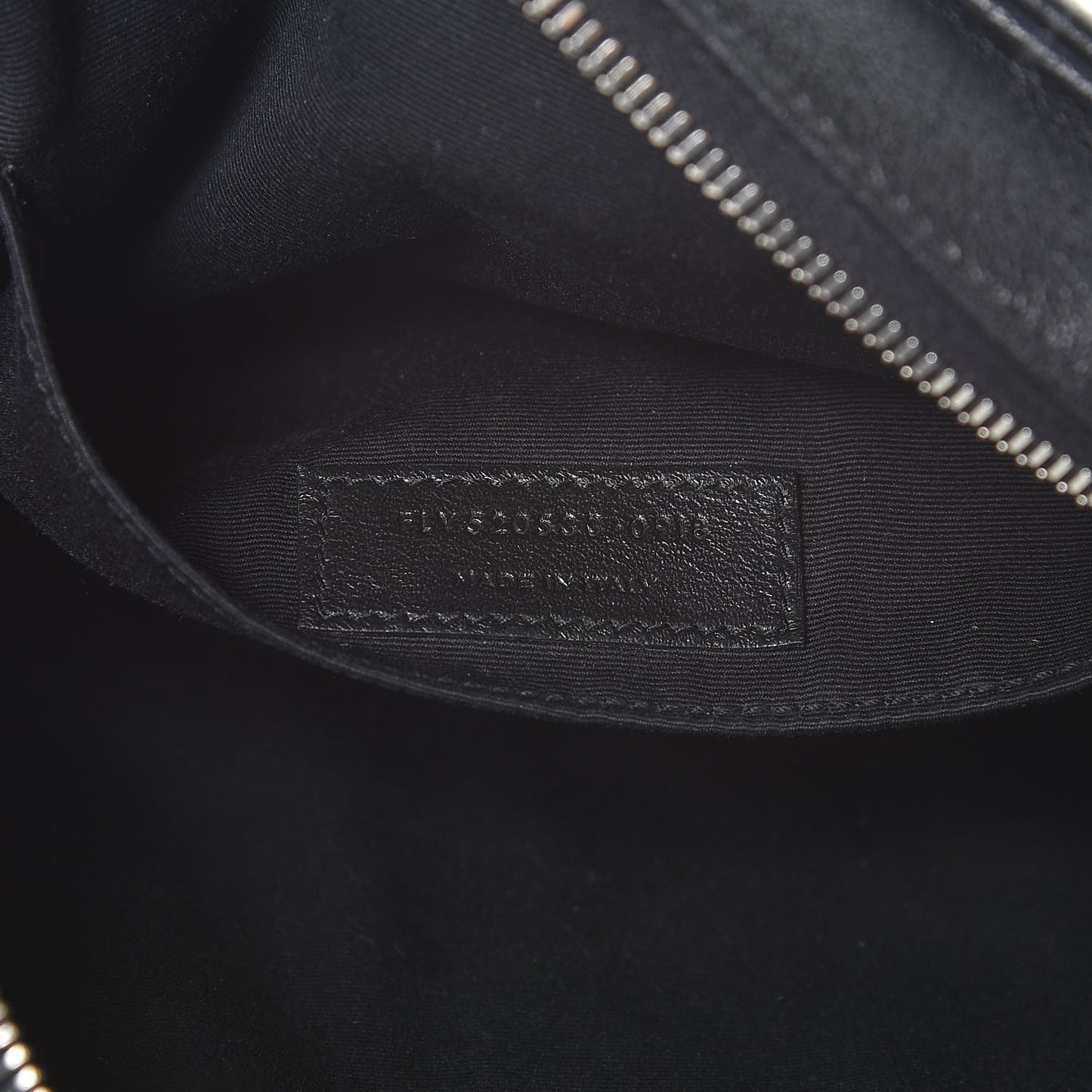 Lambskin Monogram Small Lou Camera Bag Black