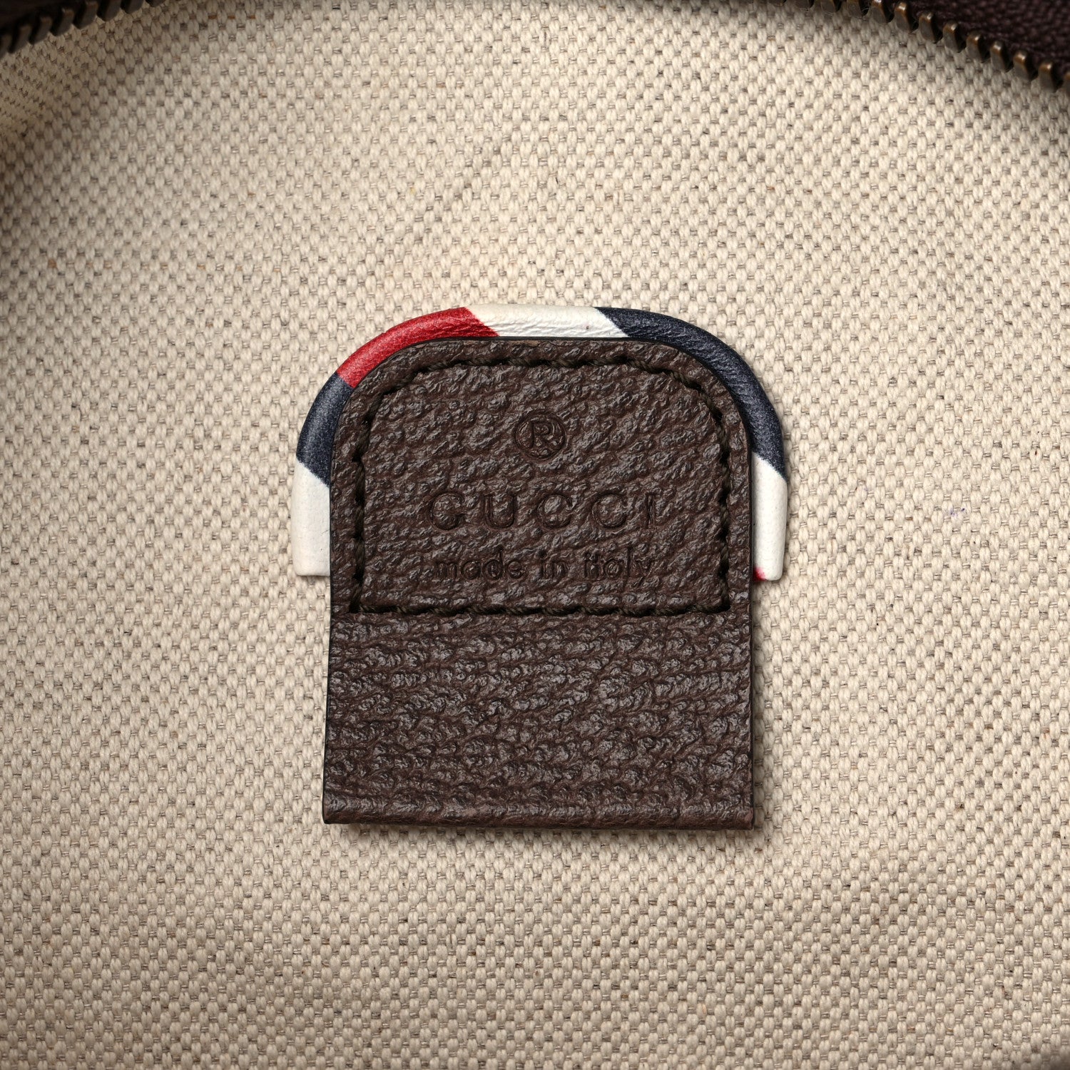 Gucci GG Supreme Monogram Courrier Belt Bag Beige New Acero 6 of 12